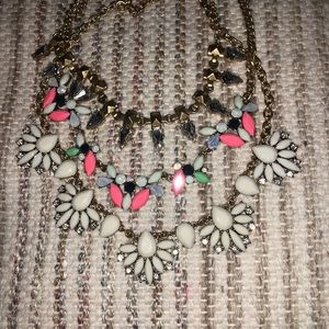 3 JCREW NECKLACES NWOT